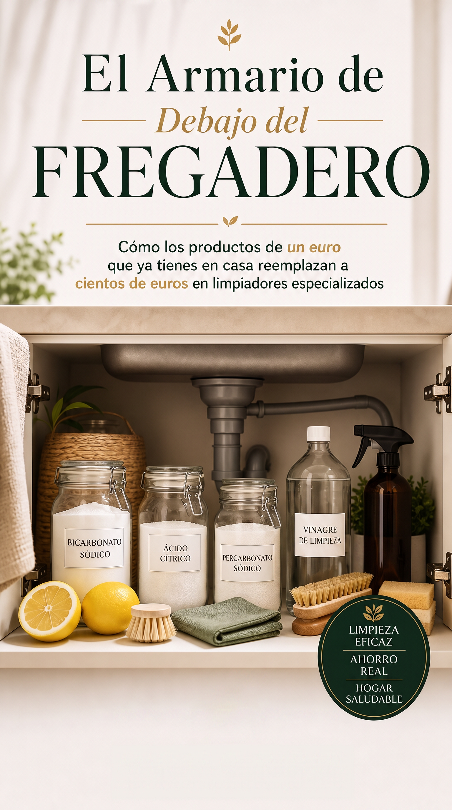 El Armario de Debajo del Fregadero